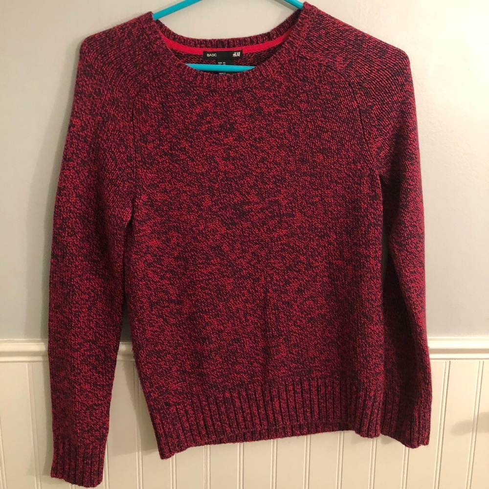 pink sweater